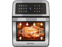 [Apply ₹400 Coupon] Lifelong 12 L Large Capacity Air Fryer,7 in 1 Use: Barbecue,Roast,Bake,Grill,Fry,Saute,Reheat,12 Preset Menus,Air Fryer Oven With 60 Mins Timer & Auto Shut,1800 Watts,2 Year Warranty,Silver Rs. 8199 - Amazon
