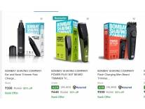 Bombay Shaving Company Trimmers upto 70% off starting From Rs.499 @ flipkart