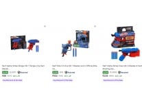 Nerf Battle Toys upto 90% off starting From Rs.152 @ flipkart