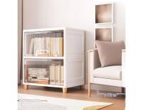 [Apply 2% Coupon] MECHDEL Cupboard Rack For Clothes Plastic Cabinet For Storage Foldable Wardrobe For Clothes Plastic Cloth Rack For Storage Clothes Storage (CUPBOARD RACK-1 DOOR - TRANSPARENT, 2PCS) 66 x 45 x 38 Cm Rs. 1939 - Amazon