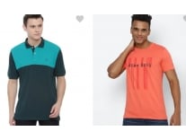 Allen Solly Men's T Shirts upto 66% off starting From Rs.360 @ flipkart