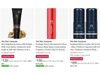 The Man Company Beauty Products upto 83% off + Coupon starting From Rs.123 @ Amazon