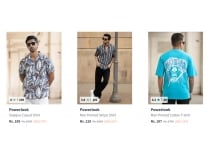 Powerlook Men's Clothing upto 83% off starting From Rs.339 @ myntra