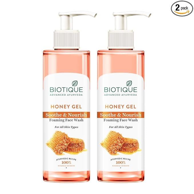 Honey Gel Soothe & Nourish Foaming Face Wash 400ml (200ml x 2) Rs.324 @ Amazon