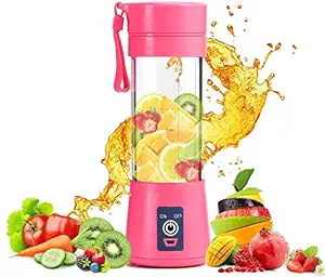 6 Blade Usb Juicer Bottle-Portable Usb Juicer Electric Usb Juice Maker Mixer Bottle Blender Grinder Mixer,6 Blades Rechargeable Bottle, Shake Fruit & Vegetable, Juice Blender,Grinder (Multi Colour) Rs. 280 - Amazon