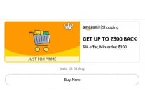Amazon Shopping 3% Cashback on Rs. 100