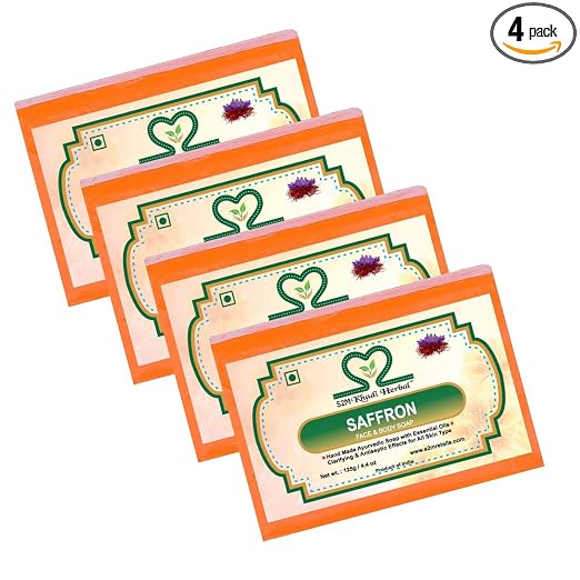 S2M Herbal Saffron Soap 500gm Rs. 121 - Amazon