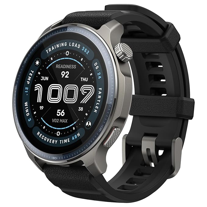 [SBI/Axis CC EMI ] Amazfit Balance 2 Smart Watch 47mm AMOLED Sapphire Glass Display, Dual Band GPS, 21 Days Battery, 170+ Sport Modes, Hyrox Mode, Accurate Readings, for Android & iPhone Rs. 20849 - Amazon