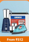 Mixer & More Home Products (Tick Tock Deals) upto 57% off starting From Rs.512 @ flipkart