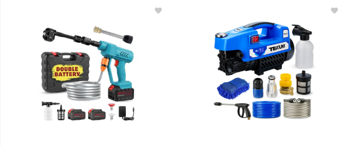 Car Pressure Washer upto 82% off starting From Rs.1739 @ flipkart
