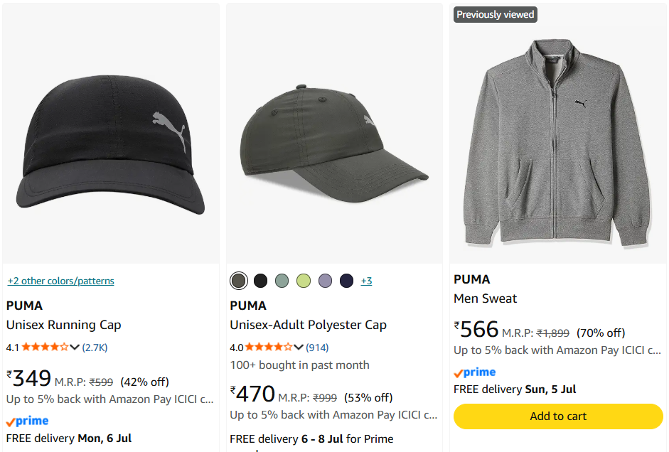 Amazon.in : Puma Men Sweat