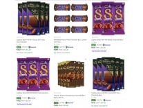 Cadbury Chocolates upto 35% off starting From Rs.176 @ flipkart