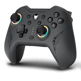 EvoFox Elite X2 Wireless Gaming Controller For PC with 1000Hz Polling Rate, Dual-Mode (2.4G & Type C), Hallsense™ Magnetic Hall 3D Joysticks & Triggers, EZ Click Macros, Dual Vibration Motors(Grey) Rs. 1649 - Amazon