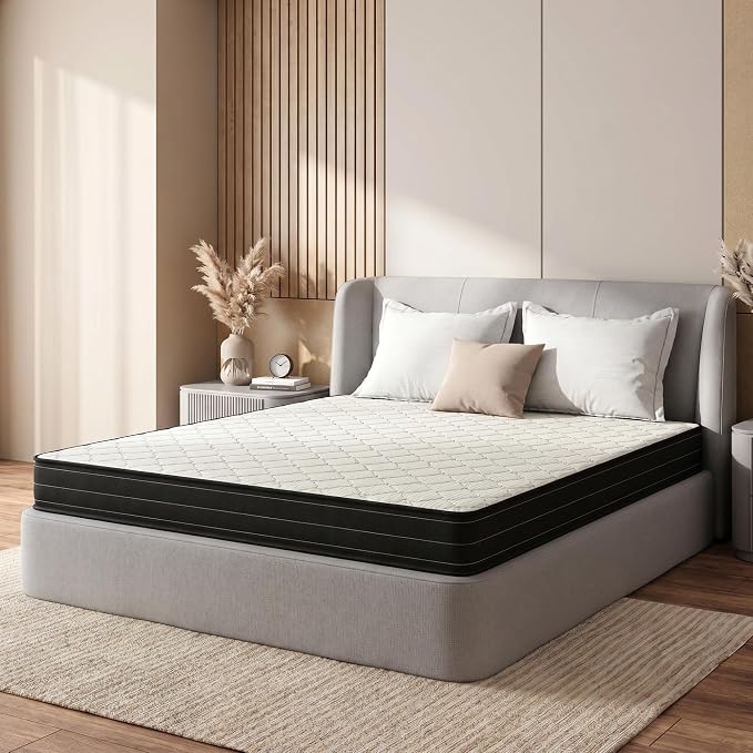 [SBI CC EMI ] Interio by Godrej Restomagic Dual Comfort Mattress | 5-Years Warranty | Queen Bed, 5-Inch Mattress (72 x 60 x 5 Inches, PU Foam) Rs. 4480 - Amazon