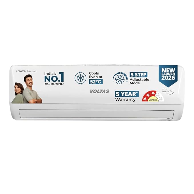 [Coupon + HDFC / ICICI Bank CC EMI ] Voltas 1 ton 3 Star Split AC|Auto Clean|Sleep mode (123INV VECTRA EMERALD) Rs. 28490 - Amazon