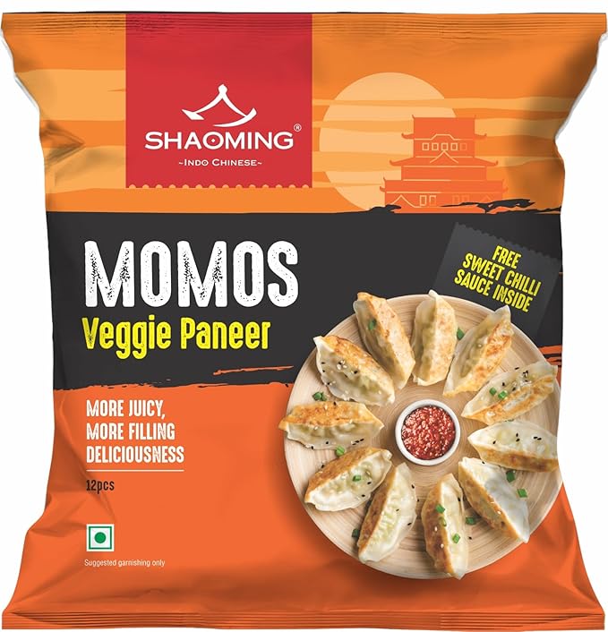 [Bengaluru] Shaoming Paneer Momos 12 PCS Rs. 120 - Amazon