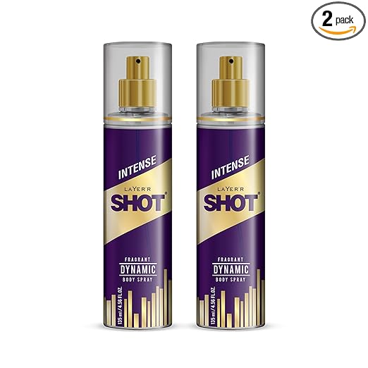 [Apply 5% Coupon] Layer’r Shot GOLD Dynamic Body Spray for Men 2×135ml | Long-Lasting Premium Fragrance | Woody & Oceanic Notes | Everyday Wear | Skin-Friendly & IFRA Certified Rs. 194 - Amazon