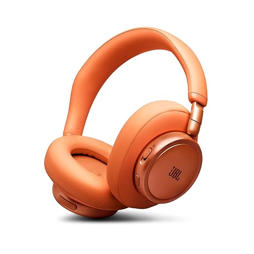 [Coupon + ICICI Bank CC EMI ] JBL New Live 780NC, Advanced Noise Cancellation 2.0 Wireless Headphones, Latest Technology (BT 6.0, Auracast, Hi-Res, LDAC, Spatial Sound, 6-mic, AI-Trained Algo) 80H Battery, 2Yrs* Warranty, Orange Rs. 13999 - Amazon