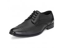 Nubeno Men Black Formal Shoes-10 UK (44 