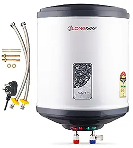 Longway Superb 15 Ltr 5 Star Rated Automatic Storage Water for Home, Water  Geyser, Water Heater, Electric Geyser with Multiple Safety System u0026  Anti-Rust Coating | 1-Year Warranty | (Gray, 15 Ltr) Rs. 3199 - Amazon