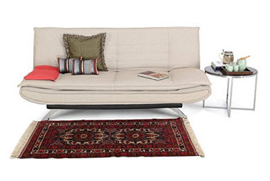 Forzza Vernon Three Seater Sofa cum Bed