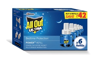 All Out Ultra Clear Refill Saver (270ml, Pack of 6)