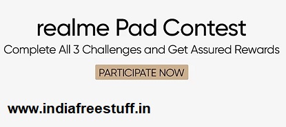 Realme Pad Contest Get Free Supercoin