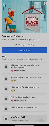 September Challenge Get Free Supercoins & Coupons